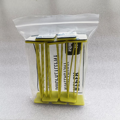Adhesive Self Leveling Pins Flexible 8cm White PP Easy To Read For Concrete
