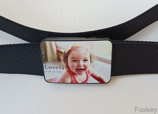 Free Print Belt Adjustable Buckle Plastic With Personalized Image Promotion