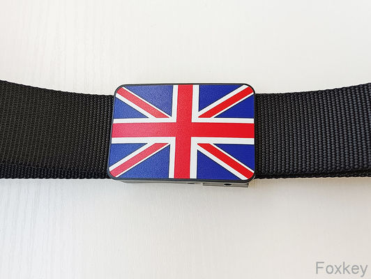 Nylon Web Belt Plastic Buckles Colorful Logo Print Promo Souvenir Gift Present
