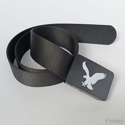 Personalized Plastic Buckle Belt Adjustable Customize Your Own Belt Print Logo Eagle